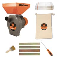 Moară pentru cereale WOLFSON – putere 2700 W, 200 kg/h