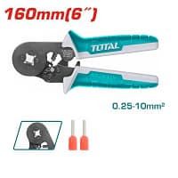Cleste de sertizare cu clichet Total, diametru sertizare 0,25-10 mm