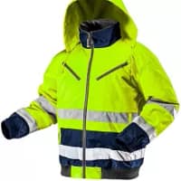 Geacă Reflectorizantă Fleece Neagră