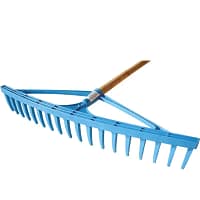 Greblă PVC Profi, 18 dinți, 62 cm, fără coadă