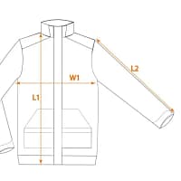 Jachetă Fleece Polar, Gri Închis