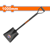 Lopata cu maner Wadfow, lungime 100cm, dimensiune cap 29.5x24.5cm, otel carbon
