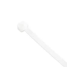 Set 100 Coliere de Cablu NV, 200x2.5 mm, Albe