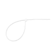 Set 100 Coliere de Cablu NV, 200x3.6 mm, Alb