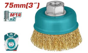 Perie de Sârmă Tip Cupă - 75mm