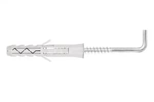 Set fixare în L cu dibluri 12 mm și șuruburi HZ