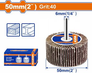 WADFOW - Perie de șmirghel 50x25x6mm, granulație P40