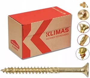 Șurub Dulgherie WKKMWHT60120 6.0x120mm ZG TX30 | Fixare Rapidă Lemn