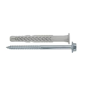 Diblu Tridir 10x60 mm din Nylon – Fixare sigură pentru pereți solizi