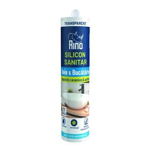 Rino Silicon Sanitar Transparent, 280 ml