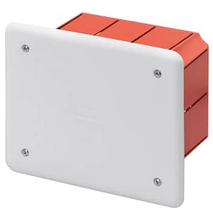 Doză de derivație Gewiss GW48003, 118x96x70 mm, IP40, capac opac