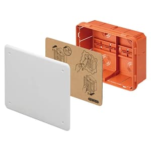 Doză de derivație Gewiss GW48006, 196x152x70 mm, IP55, gri