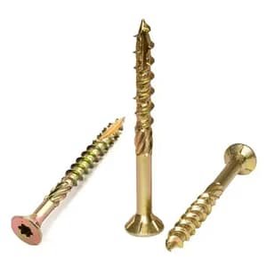 Șurub Dulgherie 6.0x220 mm Zincat cu Cap TX30 – Lemn, Construcții
