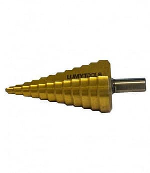 Burghiu în 12 trepte 6–38 mm HSS 4241 – prindere triunghiulară