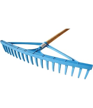 Greblă PVC Profi, 18 dinți, 62 cm, fără coadă