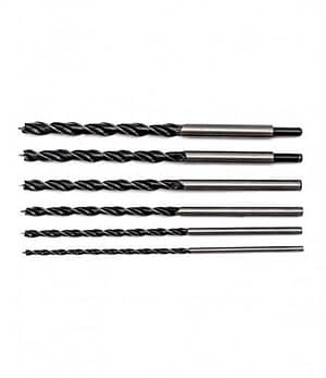Set 6 burghie lungi pentru lemn