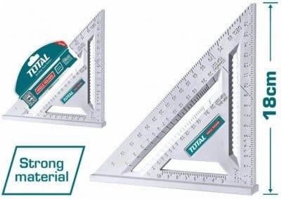 Echer din ABS - 18 cm | Precizie și Durabilitate pentru Proiectele Tale