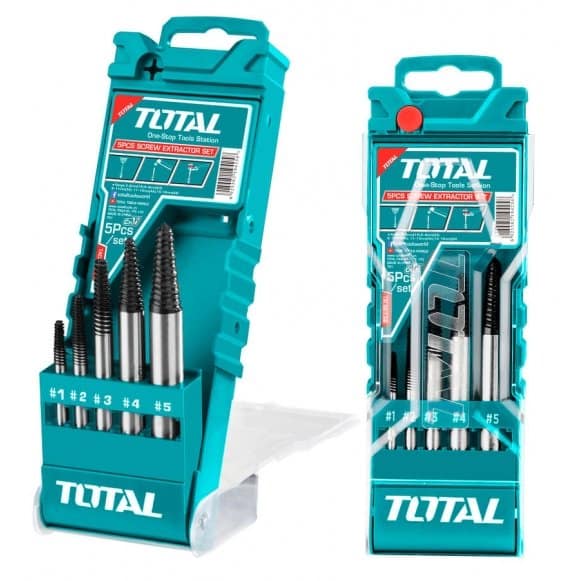 Set 5buc extractor de suruburi, Total