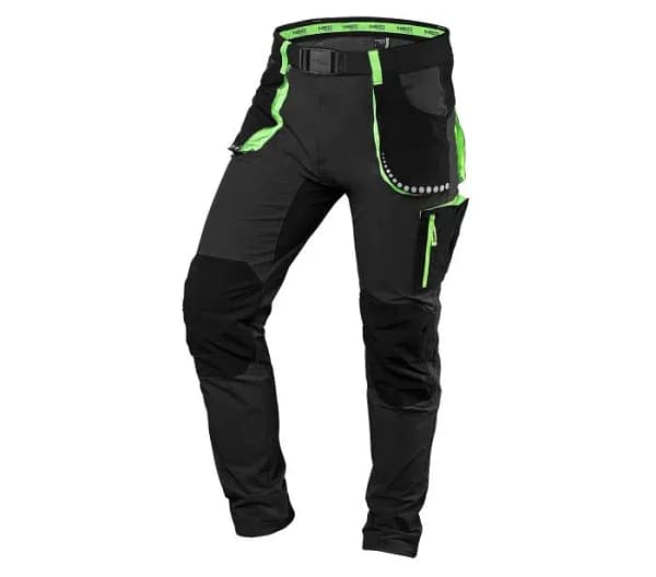 Pantaloni Lungi de Lucru Premium, Negru/Gri