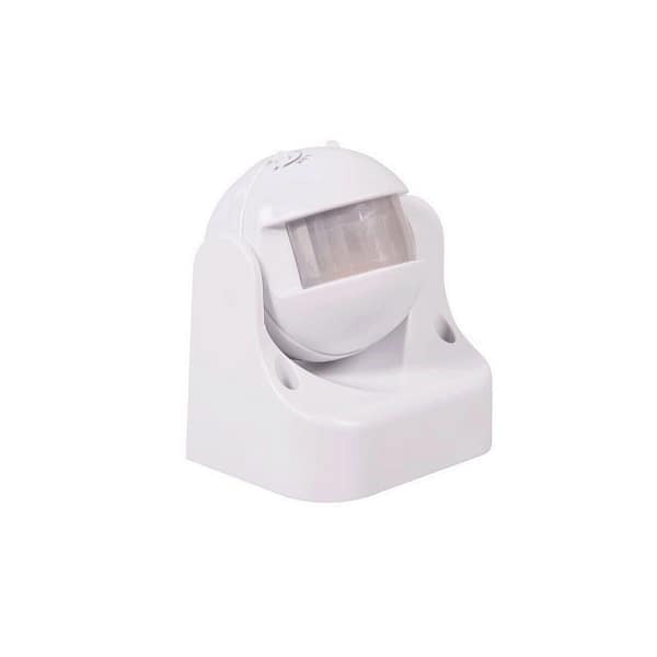 Senzor de mișcare NV JQ30, alb, 180°, 1200W, rază 2–12 m, IP44