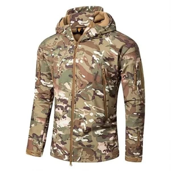Jachetă Softshell Camo