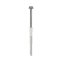 Diblu KPR-FAST(K) 12x180 mm cu șurub HZ și cap hexagonal, pentru fixări puternice în beton și zidărie.