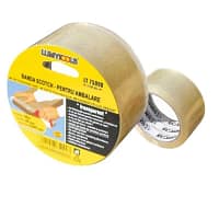 Bandă Scotch transparentă de ambalare 66 m × 48 mm