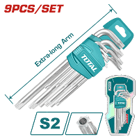 Set 9 chei imbus torx TOTAL Industrial