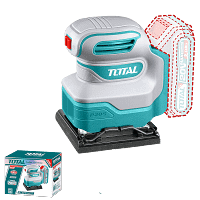 Șlefuitor Orbital TOTAL 20V, Dimensiune Bază 110x100 mm