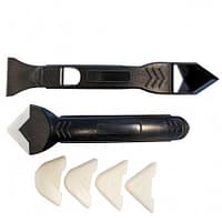 Set 2 raclete pentru netezit/indepartat silicon, abs