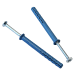 Diblu Multifuncțional 8x80 mm cu Șurub – Nylon + Oțel Zincat