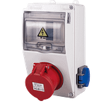 Tablou electric Bemis BH1‑2118‑2020 – 1P (5×16 A) + 2P (1×16 A), IP44