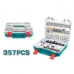 Set 357 piese pentru mini polizor, Total