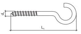 Set de Fixare C Orizontal cu Diblu Trifurcat 5.5mm (Cantitate 10)