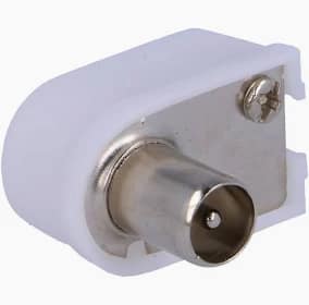 Mufă TV mamă 9.5 mm cot 90° NV 7301.233x1