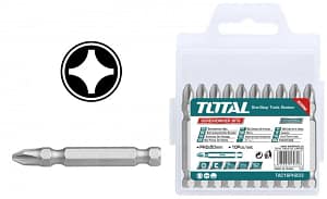 Set bit 10 buc Total Industrial - PH2 - 50mm