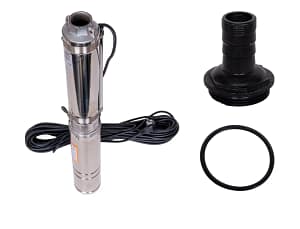 Pompa submersibila apa curata 1100W, WOLFSON PM-1500-8, 8 turbine, cablu 25m, 6600L/h, inaltime max pompare 58m, diametru 100mm, motor capsulat