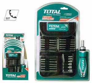 TOTAL - Set Surubelnita cu Clichet - 26 piese