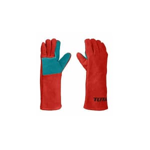 TOTAL - Manusi de protectie - sudor - piele - marime 16