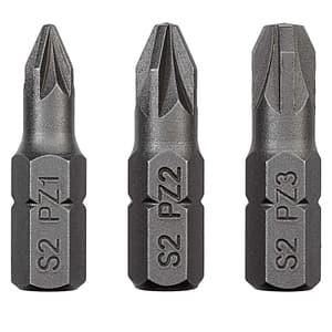 Set 25 Biti PZ1 lungime 25 mm – cod 271100