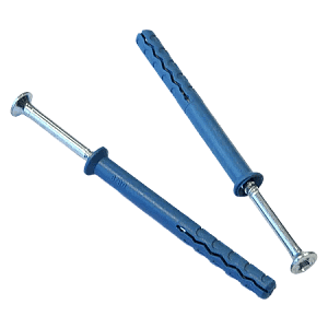Diblu Multifuncțional 8x80 mm cu Șurub – Nylon + Oțel Zincat