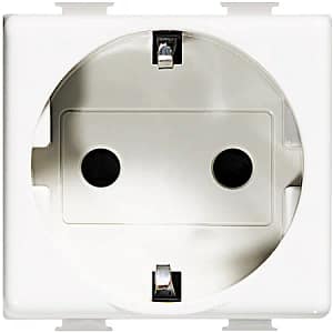 Bticino Matix - Priză Schuko 2 Module, Albă (AM5440/2)