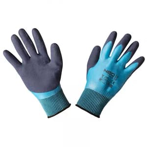 Mănuși de Lucru Poliester & Latex – 3141X, Mărime 10