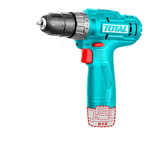 Mașină de Găurit cu Acumulator TOTAL, 12V, 1.5Ah Li-Ion, LED