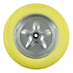 Roata Roabă cu Spumă Poliuretanică, Pentru Ax 14mm
