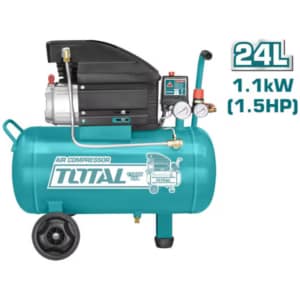 Compresor Aer TOTAL 24L – 8 Bari, 1100W