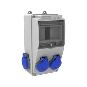 Tablou electric BM/Bemis BH1‑2202‑2020 – 2P + 2P 16 A, IP44