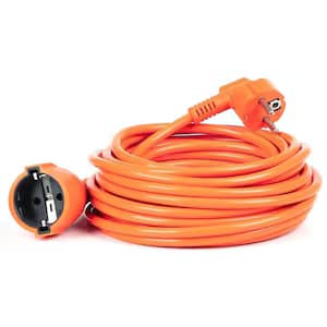Prelungitor BY cu împământare F+P 3x1.5mm², 30m, portocaliu