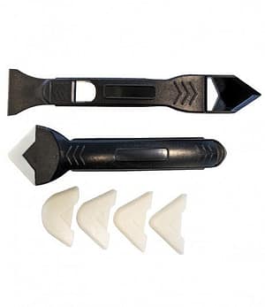 Set 2 raclete pentru netezit/indepartat silicon, abs