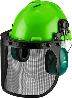 Casca protecție Verto 97H300 – vizieră plasă + antifoane